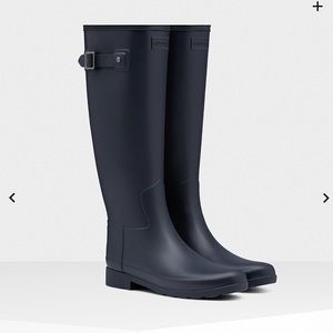 Hunter Boots - Slim Fit Tall Rain Boots - Sz 9